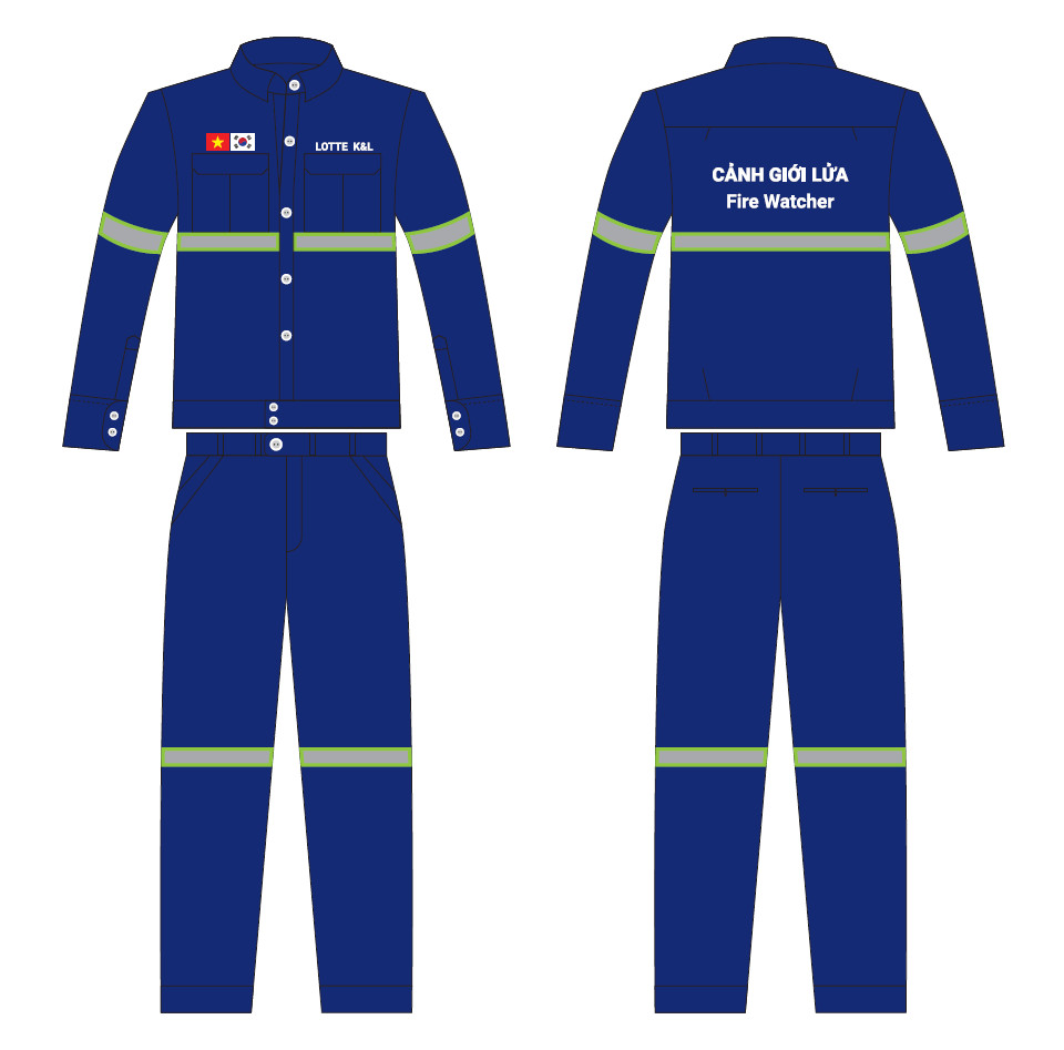 Đồng phục bảo hộ lao động – In logo theo yêu cầu