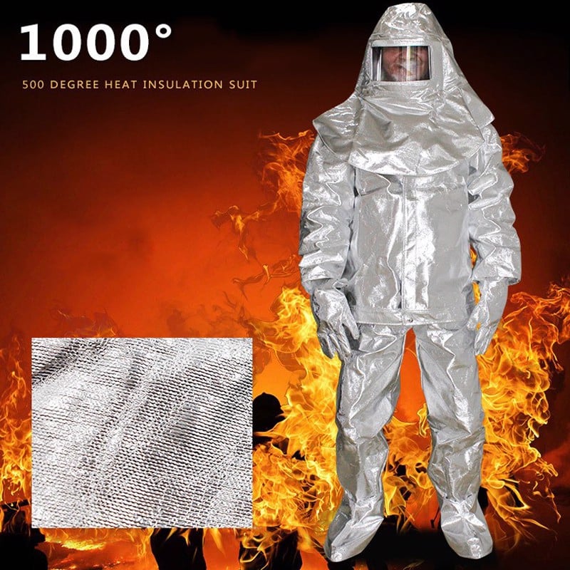 Quần áo tráng nhôm China loại 1000 độ bức xạ