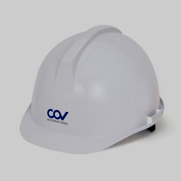 Mũ bảo Hộ COV-E006 (Mặt Nhọn có tai gài dành để gài các thiết bị)