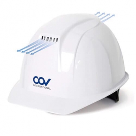 Mũ bảo hộ COV – A001 (Có lỗ thoáng khí)
